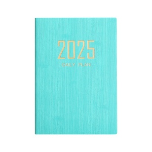 Agenda <span class=keywords><strong>Fion</strong></span> 2025 A5 en Inglés, Planificador Semanal Delgado 2026, Agenda Diaria, Agenda Anual Transfronteriza, Libro de Calendario con Cubierta de Cuero Sintético - Product Image 5