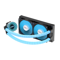 Tian Jifeng GS240 2025 Nouveau Refroidisseur d'Eau CPU 120mm Silencieux avec Ventilateur de Refroidissement à Roulement à Billes pour Processeurs Intel