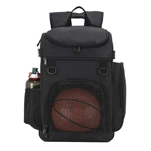 便携式运动篮球背包，带笔记本电脑层