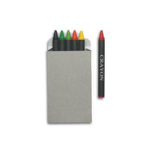 Crayones de Cera No Tóxicos Multicolores Personalizados, Paquete de 4 en Bolsa de Celofán con Papel de Envolver para Pintura Artística - Product Image 2