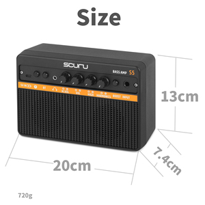 Amplificateur de guitare portable rechargeable, mini ampli d'entraînement, amplificateur de son musical portable, vente en gros d'usine - Product Image 5