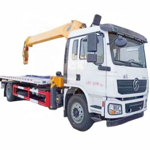 Offre Spéciale Shacman 10 tonnes route dépanneuse <span class=keywords><strong>camion</strong></span> lit plat <span class=keywords><strong>plateau</strong></span> inclinable dépanneuse à plat <span class=keywords><strong>avec</strong></span> <span class=keywords><strong>grue</strong></span> - Product Image 1