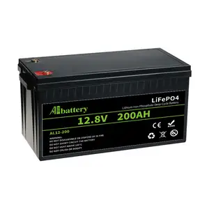 Batteries OEM ODM 12V 50Ah 100Ah 200Ah 250Ah Lifepo4 avec BMS