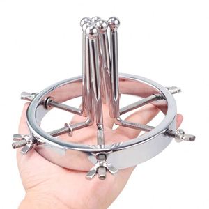 Dispositivo de castidad de espéculo, esparcidor Anal extremo de Metal, ano, Vaginal, tapón Anal <span class=keywords><strong>enorme</strong></span>, Juguetes sexuales para mujeres, hombres, culo - Product Image 1