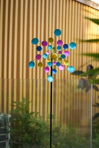 Metall Yard Craft Dekore Wind Spinner Metall Windmühle Garten Ornamente - Product Image 6