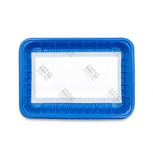 Almohadillas Absorbentes de Grado Alimenticio de Alta Capacidad |   Almohadillas Absorbentes Desechables para Bandejas de Carne, Mariscos, Frutas y Verduras - Product Image 6