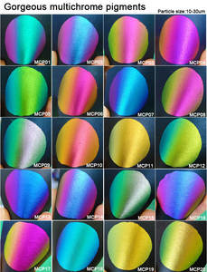 Poudre caméléon changeante de couleur, pigment nacré, peinture caméléon, pigments multichromes ultra-supershift pour peintures automobiles - Product Image 6