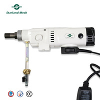 Moteur de perceuse électrique à diamant 2200W, machine de forage de carottage de béton montée sur engin pour usage en construction