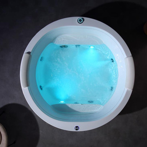 Coobath Bồn Tắm Spa Xung Quanh Bằng Acrylic Tự Do Cho Biệt Thự Bồn Tắm Mát Xa Ngâm Nước Gợi Cảm Cho Người Béo - Product Image 4