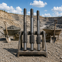 Adaptateur de tige de marteau perforateur forgé haute dureté pour pièces de foreuse à roche Atlas Copco Sandvik