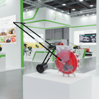 Taizhou chine JC-S01 semoir planteur maïs engrais machine agricole main pousser transplanteur