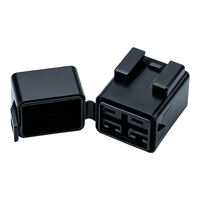 Caja de Fusibles Doméstica de 2 Pines BX201-2.8-TB, Conector Automotriz Macho-Hembra Enchufable, Resistente al Polvo y al Agua