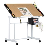 Table à dessin en bois de qualité professionnelle, prix de gros d'usine, table à dessin et à projets