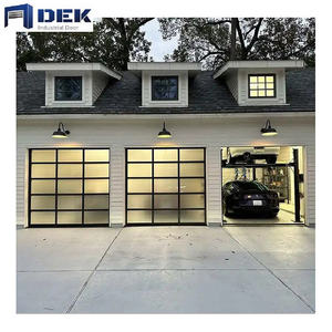<span class=keywords><strong>Porte</strong></span> <span class=keywords><strong>de</strong></span> <span class=keywords><strong>garage</strong></span> <span class=keywords><strong>motorisée</strong></span> en aluminium avec cadre en aluminium, verre isolant trempé <span class=keywords><strong>de</strong></span> sécurité - Product Image 3