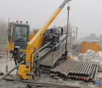 Foreuse directionnelle horizontale sur chenilles XZ280 à moteur diesel avec pompe de boîte de vitesses pour puits d'eau, profondeur 280 m