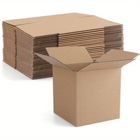 Wellpappe-Versandkarton mit Selbstklebestreifen Selbstversiegelnde Braune Wellpappe-Box mit Abreißstreifen