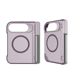 เคสโทรศัพท์ใสแม่เหล็กกันกระแทกพร้อมที่ยึดกล้องโลหะสำหรับ iPhone 18 Fold ขายดี - Product Image 3