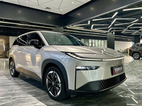 Электромобиль Toyota BZ3X 2025 года, подержанный, с запасом хода 520 км, леворульный, умный, высококлассный электрический внедорожник