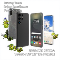 Smartphone S25 Ultra 5G 16 Go 1 To Android 16 Téléphone portable Écran HD 7,3 pouces 144 Hz Appareil photo 108 MP