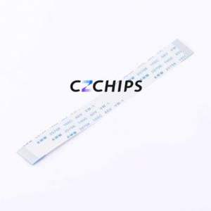 FFC0.5A-22P-100-4-8 FFC Cable (Flexible Flat Cable) P=0.5mm Connector 22P 0.5mm Non-Inverting 10cm - Product Image 2