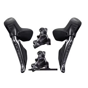Groupe de transmission électronique Shimano <span class=keywords><strong>Ultegra</strong></span> Di2 R8170 2x12s pour vélo de route avec freins à disque, comprenant R8150 FD RD et <span class=keywords><strong>pédalier</strong></span> R8100 - Product Image 2