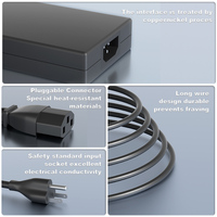 Cargador de Portátil de 19.5V 11.8A 230W, Adaptador de CA de 4.5*3.0mm TPN-LA10 para hp Omen 15 16 17 M41303-001 M85389