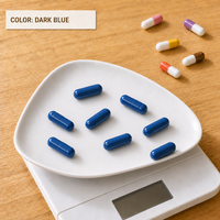 Capsules nutritionnelles vides en HPMC de qualité alimentaire, transparentes, colorées et personnalisées, adaptées aux végétariens