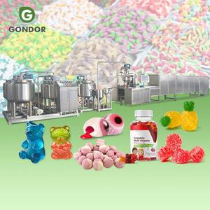 Máquina <span class=keywords><strong>De</strong></span> <span class=keywords><strong>Gomitas</strong></span> <span class=keywords><strong>De</strong></span> Goma Pequeña, Máquina <span class=keywords><strong>De</strong></span> Fabricación Automática <span class=keywords><strong>De</strong></span> Caramelos <span class=keywords><strong>De</strong></span> Escala Suave - Product Image 1