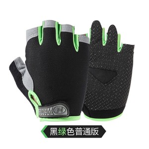 Gants de sport unisexes pour adultes, demi-doigts, respirants, en maille, pour le cyclisme et les activités de plein air, en stock - Product Image 5