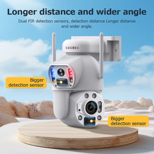 Cámara Solar Sectec Nueva HD de 6MP con Zoom de 36X, Color Blanco, Grabación de <span class=keywords><strong>Video</strong></span> 24/7, Seguimiento Automático, <span class=keywords><strong>Vigilancia</strong></span> 4G para Exteriores - Product Image 2