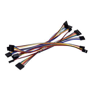 Conector de Cabo Dupont Personalizado com Passo de 2.54mm, Montagem de Chicote Elétrico com 1, 2, 3, 4, 5, 6, 8, 10 Pinos - Product Image 4