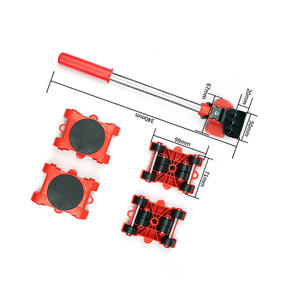 Набор инструментов для перемещения мебели, 4 тягача + 1 руль, сверхмощный подъемник для мебели, подъемник для мебели, помощник для подъема мебели - Product Image 3