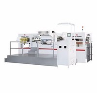 Máquina troqueladora de cama plana de alta velocidad automática de platina completamente automática 1050, máquina de estampado en caliente para cubiertas de libros