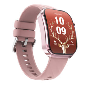 Reloj Inteligente con Llamadas Telefónicas BT, Reloj Inteligente Deportivo Curvo con Monitor de Ritmo Cardíaco en Tiempo Real las 24 Horas, Reloj Inteligente Cuadrado - Product Image 4