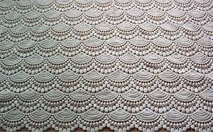 Robe blanche à fleurs style dubaï, tissu en dentelle - Product Image 5