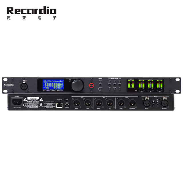 GAX-PA2 Digital Processor 2in6out DriveRack PA Professional Sound System Equipment Effector for Hot Selling