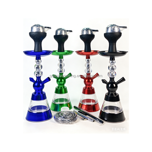 <span class=keywords><strong>Chicha</strong></span> Narguilé Shisha de Luxe en Aluminium de Haute Qualité - Product Image 1