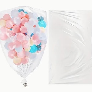 Sacs de rangement pour ballons de grande taille, sacs d'emballage transparents pour ballons, sacs de transport pour ballons, pour fêtes d'anniversaire, mariages, extérieur - Product Image 3