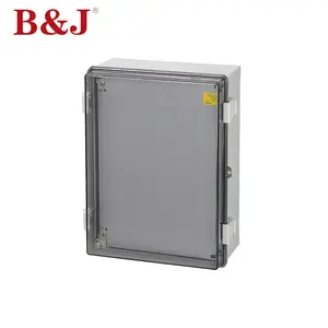 B&J IP68 Waterproof Enclosure Transparent Door Plastic Connection Box Manufacturer