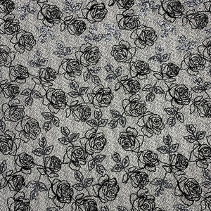 Tissu en dentelle jacquard ajouré haut de gamme à motif floral rose sexy pour voiles, lingerie, sous-vêtements et robes de soirée - Vente en gros - Product Image 2