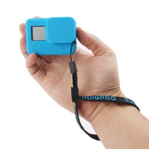 Ốp Silicon Nhiều Màu Takenoken Cho <span class=keywords><strong>GoPro</strong></span> <span class=keywords><strong>Hero</strong></span> <span class=keywords><strong>7</strong></span> 6 5 Đen Với Lens Guard Cover Dây Bảo Vệ Tay Áo Phụ Kiện Máy Ảnh - Product Image 3