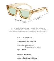 Lunettes de soleil en acétate tendance et élégantes pour femmes, collection 2026, vente en gros, personnalisables avec logo, design Gafas De Sol