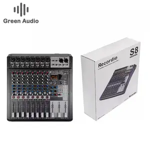 GAX-S8 New Design Audio Mixer 32 Channel With Great Price