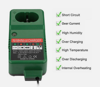 Chargeur de perceuse à batterie DC1804T PA18 pour Makita NiMH NiCd MT1008 7.2V-18V 230V