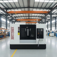 Centro de Mecanizado Vertical CNC Fanuc de Alta Precisión 1160 VMC Personalizable de 3, 4 y 5 Ejes con Husillo de Taiwán para Piezas de Automóvil y Fabricación de Moldes