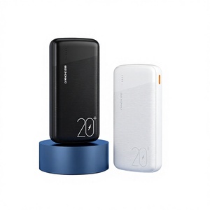Batería de polímero de litio CHINOE/CNCE de 20000 mAh, <span class=keywords><strong>carga</strong></span> rápida, doble puerto USB, batería externa tipo llavero con cable USB C y luz para portátil - Product Image 2