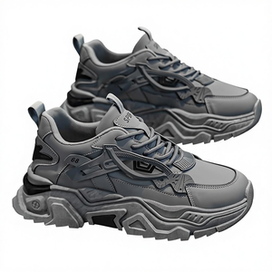 Zapatillas Deportivas de Malla Transpirables para Hombre, con Plataforma, Color Blanco, Modelo 2026, Última Moda - Product Image 5