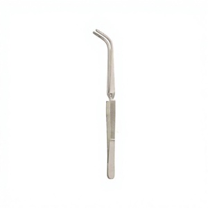 Pince à tampon Jackson 22 cm – Instruments ORL en acier inoxydable – Pinces de tamponnage de gaze laryngée haute précision 8,75 po par Vaslcare - Product Image 1