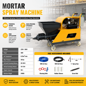 Máquina <span class=keywords><strong>de</strong></span> Proyección <span class=keywords><strong>de</strong></span> Mortero 311, 220V, para Proyectar <span class=keywords><strong>Yeso</strong></span> y Mortero, Máquina <span class=keywords><strong>de</strong></span> Pulverización <span class=keywords><strong>de</strong></span> Cemento en Oferta - Product Image 1