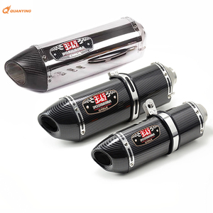 Tubo de <span class=keywords><strong>Escape</strong></span> Modificado <span class=keywords><strong>Yoshimura</strong></span> R77 para Motocicleta, Sección Trasera de Fibra de Carbono Completa para MT07 R3 GSX250R Kawasaki - Product Image 5